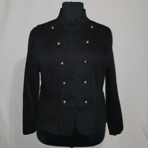 Black Military Style Jacket